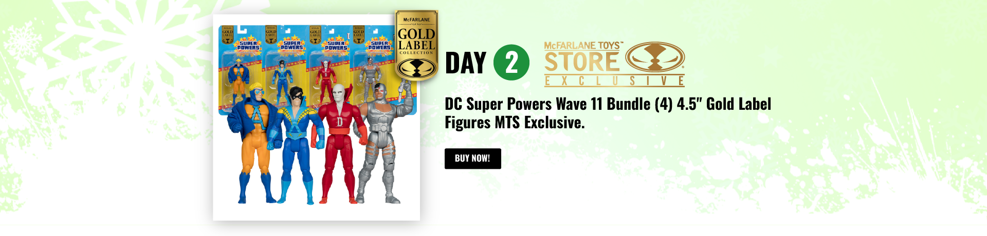 DC Super Powers Wave 11 Gold Label MTS Exclusive
