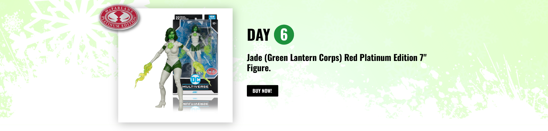 Jade Green Lantern Red Platinum Figure